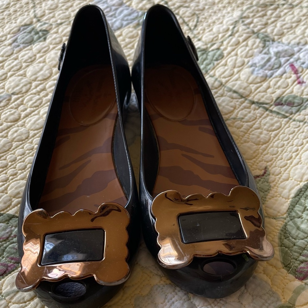 Vivien westwood& melissa ballerinas, excellent condition